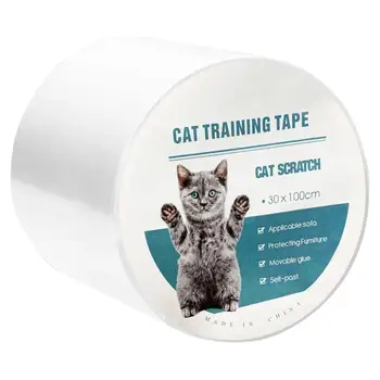 Anti-Scratch Kaķu Apmācības Lentes Dīvāns Protector Anti-Paņemt Nūju Lentes Spēcīgu Saķeri Pārredzamu Anti-Scratch Lentes Pet Cat