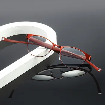 Anti-zilās Gaismas Karājas Kakla vecuma tālredzība Brilles Vīriešiem Pastāvīgu Magnētisko Portatīvo Lasīšanas Brilles Sievietēm Sakausējuma Pilna Kadra Gafas
