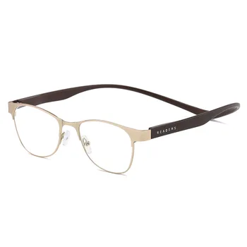 Anti-zilās Gaismas Karājas Kakla vecuma tālredzība Brilles Vīriešiem Pastāvīgu Magnētisko Portatīvo Lasīšanas Brilles Sievietēm Sakausējuma Pilna Kadra Gafas