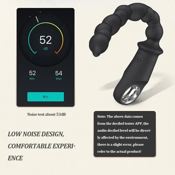 Anālais vibrators sievietēm, Bendable Silikona Prostatas Massager USB Smart apkures Ūdensizturīgs Anālās Lodītes Geju Snal seksa rotaļlietas