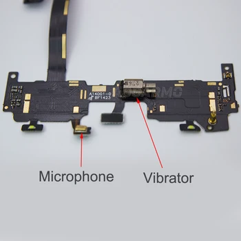 Aocarmo Vibrators Mikrofons Flex Kabelis OnePlus Viens A0001 Rezerves Daļas