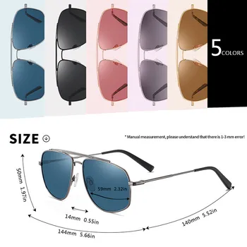 AOFLY Vīriešu Polarizētās Saulesbrilles Zīmola Dizaina Metāla Rāmis Laukumā Vintage Braukšanas Sieviešu Saulesbrilles Vīriešu zonnebril heren UV400
