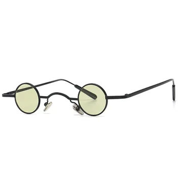 Apaļā Steampunk Saulesbrilles Sieviešu 2020. Gadam Mazie Rāmji Punk Saulesbrilles Vīriešiem Retro Brilles Vintage, Saulesbrilles Zīmola Dizainere UV400