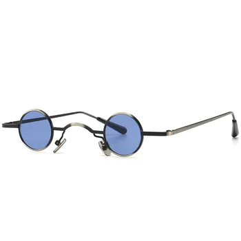 Apaļā Steampunk Saulesbrilles Sieviešu 2020. Gadam Mazie Rāmji Punk Saulesbrilles Vīriešiem Retro Brilles Vintage, Saulesbrilles Zīmola Dizainere UV400