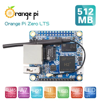 Apelsīnu Pi Nulles LTS H2+ Četrkodolu Atvērtā koda 512MB
