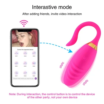 App Kontroles Vibrators Mīlestība Olas Bezvadu Kontroles G-spot Clit Stimulators Vaginālo Bumbiņu Sieviešu Masturbator Erotiskās Rotaļlietas Pieaugušajiem