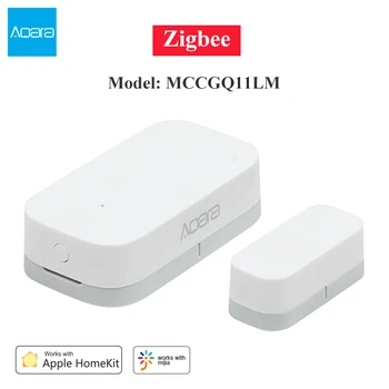 Aqara Zigbee Sensors Smart Durvju Logu Sensors Atklāt Bezvadu Savienojumu Mini Durvju Logu Sensors Darbs Mi Mājās Apple Homekit