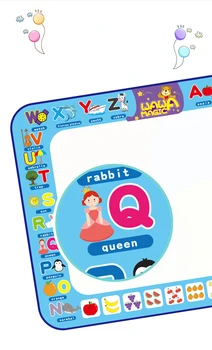 Aqua Magic Paklājiņš Bērniem, Krāsošana, Rakstot Rotaļlieta Valdes Rotaļlietas Krāsains Doodle Zīmēšanas Paklājiņš Dot Pildspalvas Izglītības Rotaļlietas