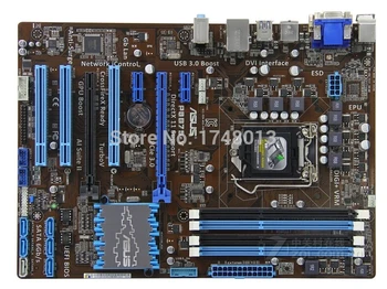 Asus P8B75-V Desktop Mātesplatē B75 Socket LGA 1155 i3 i5 i7, DDR3 32G uATX UEFI BIOS Sākotnējā Izmanto Mainboard Pārdošanā