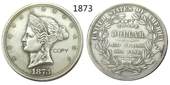 ASV Kopumu(1873-1882) 11pcs Dažādu Dolāru Modeļus Sudraba Pārklājumu Kopēt Monētas