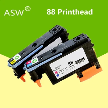ASW 1set 2PK Par Hp88 drukas galviņa HP 88 printhead C9381A C9382A HP PRO K550 K8600 K8500 K5300 K5400 L7380 L7580 L7590 printeri