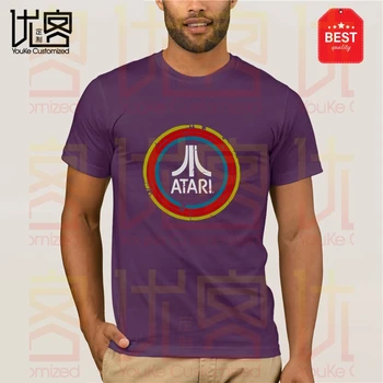 Atari T Krekls 2019 Sommer Neue Stil herren Kurzarm T-Kreklu apdruka vīriešu sieviešu kokvilnas, ar īsām piedurknēm topi tee