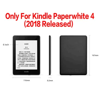 Atbrīvo jaunu PU Ādas ebook Gadījumā Amazon Kindle Paperwhite 4 6