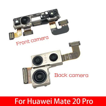 Atpakaļ Atpakaļskata Kamera Modulis Flex Kabelis +Priekšējā Saskaras Kameru Huawei Mate 20 Pro Nomaiņa