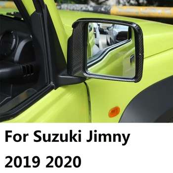 Atpakaļskata Spogulis Lietus Uzacu Rāmja Vāks Melns, par Suzuki Jimny 2019 2020