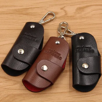 Atslēgu Turētājs Mājsaimnieces Vīriešu Ādas Automašīnas Atslēgu, Maku, Atslēgas Organizators Sieviešu Keychain Attiecas Rāvējslēdzēju Taustiņu Gadījumā Unisex Maisiņš Somā