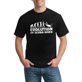 Attīstība Akvalangs Daivers Dive Leju Karoga Nirt Smieklīgi Melns T-krekls Top Tees Drukāt Jaunu Gadījuma 2018 Dizainu Vasaras Stila Kokvilnas Vīriešu