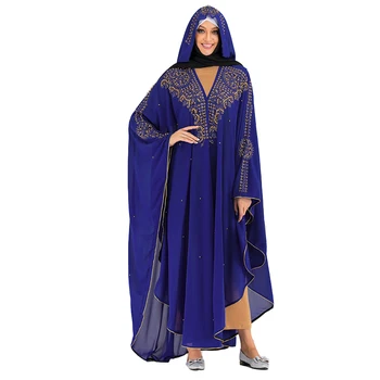 Atvērt Dubaija Abaya Kimono Jaka Musulmaņu Kleita, Hijab Turku Islāma Apģērbi Sievietēm Kaftan Caftan Drēbes Djelaba Femme Niqab