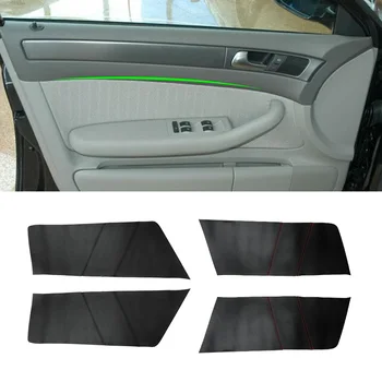 Audi A6 2004 Automašīnu Durvju Panelis Microfiber Ādas Segumu Aizsargājošu Apdari