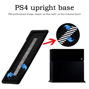 Augstas Kvalitātes 1 gab Vertikālu Statīvu (Dock Mount Statīva Turētājs Sony Playstation 4 PS4 Konsoles BEZMAKSAS PIEGĀDE
