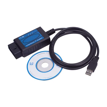 Augstas Kvalitātes ECU Skeneris, USB Diagnostikas Kabelis priekš Fiat Automašīnu Diagnostikas Rīks OBD2 OBD 2 Pieslēgvietas Kods Skenēšanas Rīks Bezmaksas Piegāde