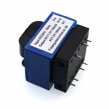 Augstas kvalitātes jaunu mikroviļņu krāsns transformatoru AC 220V, lai 11V/7V 140mA/180mA 7-pin Mikroviļņu Krāsns Daļas