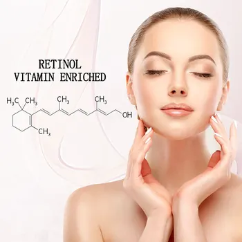 Augstas Kvalitātes MABOX 2.5%, Retinols Balināšanas Sejas Krēms + C Vitamīna Serums ar Anti-aging Noņemt Grumbu