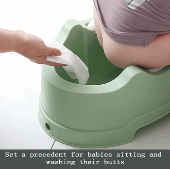 Augstas kvalitātes portatīvo baby butt mazgāšana baseina, profesionālās muca veļas inovāciju