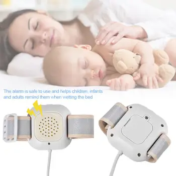 Augstas Kvalitātes Slapjuma Signalizācijas Bērnu Ērts, Kompakts Urīna Bedwetting Signāls Baby Toddler Bērniem Panīcis Apmācību Bērnu Sensors