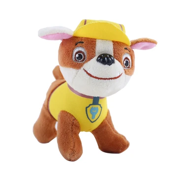 Augstas kvalitātes ķepu patruļas plīša rotaļlieta suns lelle, 20 cm anime bērnu rotaļu rīcības plīša lelle zēns meitene dzimšanas diena Ziemassvētku dāvanu