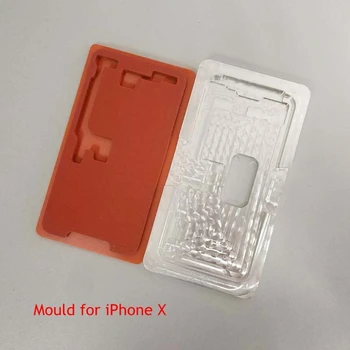 Augstas precizitātes Alumīnija Pelējumu iPhone 11 Pro 11 Pro Max /6-8+ /X/XR/XS Max Saskaņošana Metāla Pelējuma Priekšējo Stiklu ar Rāmi Bezel