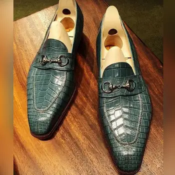 Augstu Kvalitāti Jaunā Modes Vīrieši Pu Ādas Sprādzi Biznesa Apavu Vintage Gadījuma, Klasiskās mūks siksniņu Kurpes Zapatos De Hombre HA463