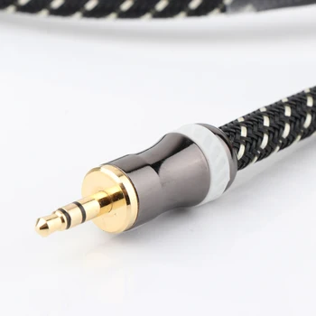Augstums Kvalitāti hifi audio kabelis 3,5 mm ligzda uz rca kabeli JAPĀNA Audio signāla vads AUX kabeli pārvērst RCA spraudni
