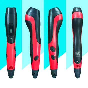 Autentisks 3D pildspalva 3d drukāšanas pen-3d 1,75 mm taa pavedienu Ziemassvētku dāvanas+bezmaksas glezniecība, zīmējumi+ bezmaksas piegāde 5 v-2A usb adapteri