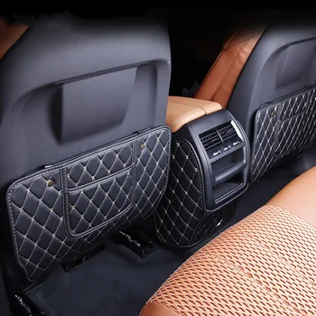 Auto Aizmugurējā Sēdekļa Aizsardzības Pad Interjera Pārveidošana Anti-kick Mat Auto Stils Apdare Piederumi BMW X5 G05 2019 Apdare