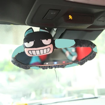 Auto dekorēšana spogulis cute karikatūra auto piederumi radošo atpakaļskata spogulī, automašīnu dekorēšana, interjera apdares pakete
