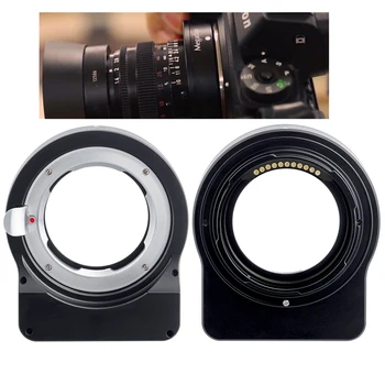 Auto Focus Lens Mount Gredzens AF Adapter Leica M LM Lēcas Nikon Z6 Z7 II Z5 Z50 Z mount Kameras korpuss Megadap MTZ11