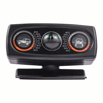 Auto Inclinometer Kompass Daudzfunkcionālas Auto Inclinometer Slīpums Pasākums, Slīpuma Rīku Transportlīdzekļa Interjera Dekorēšana Aksesuāri