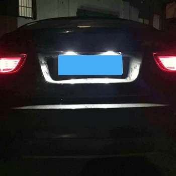 Auto LED Licences Numura zīmes Apgaismojuma VW Golf MK3 Skoda Augstas Kvalitātes Auto Piederumi ar 18pcs LED Viens