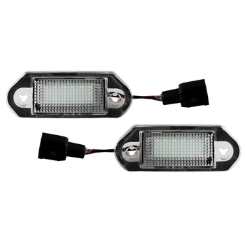 Auto LED Licences Numura zīmes Apgaismojuma VW Golf MK3 Skoda Augstas Kvalitātes Auto Piederumi ar 18pcs LED Viens
