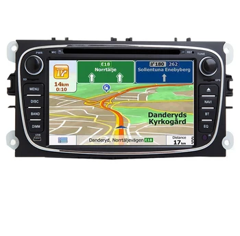 Auto Multimedia player Android 10.0 GPS Navigācijas 2 Din FORD Focus Mondeo, S-MAX un C-MAX, Galaxy Wifi, 3G, Bluetooth, radio, Stereo