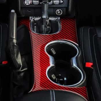 Auto Oglekļa Šķiedras Pārraides Ūdens Kausa Turētāja Apdare kategorijas Uzlīme, Iekšējās Pārvadu Segumu, Ford Mustang-2019