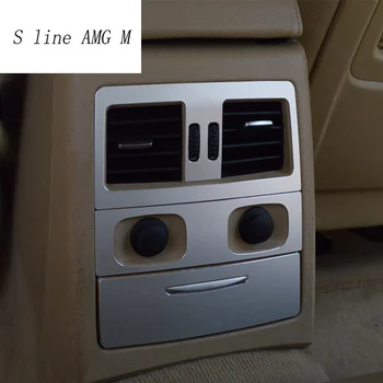 Auto stils BMW e90 Aizmugures gaisa kondicionieris ventilācijas dekoratīvu rāmīti gaisa izvads apdares uzlīmes, Ietilpst Iekšlietu auto Piederumi