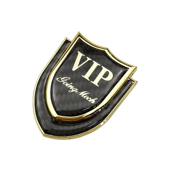 Auto Stils Metāla Emblēmu Pusē Uzlīme VW Golf 5 6 7 Polo Passat B5 B6 B7 Bora Jetta Tiguan CC VIP Logo Emblēma Vairoga