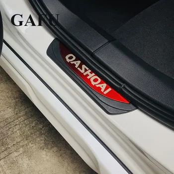 Auto Stils Priekš Nissan Qashqai J11 piederumi Durvju Sliekšņa Aizsargs Slieksni Pretnodiluma Plāksnes Laipni Pedāļi Attiecas Apdares 2016 2020