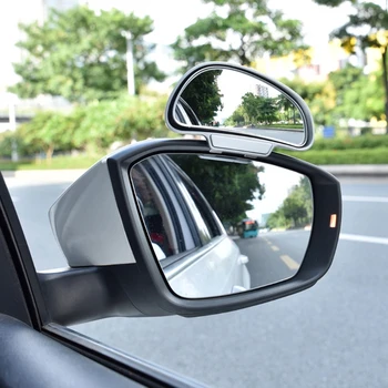 Auto Transportlīdzekļa Universālā Sānu Blind Spot Spogulis, Platleņķa Skatu Drošības Atpakaļskata Spoguļi