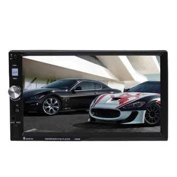 Auto Video Atskaņotāji 2 Din Savienojumu Android Tālrunis Auto Multimedia Player IPS skārienjutīgais Ekrāns, RDS 7inch Gps Navigācijas