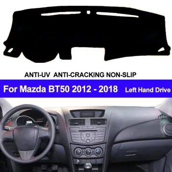 Automašīnas Paneļa Vāks Mazda BT50 2012 2013 2016 2017 2018 Dash Mat Pad Paklāju Dashmat Saules Ēnā Pad Auto Stils