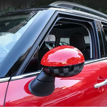 Automašīnu Durvju Pusē JCW Stila Spogulis Ietilpst Mini Cooper R55 R56 R57 R58 R60, R61 Barošanas Reizes Spogulis