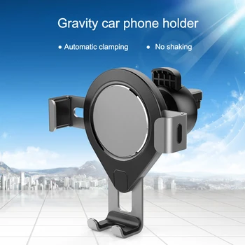 Automašīnu Gaisa Ventilācijas Tālruņa Turētājs Stiprinājums 360 Pagriezt Turētājs iPhone 11 Samsung Galaxy Huawei TD326